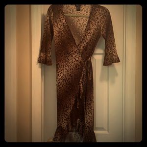 Vintage BCBG wrap dress